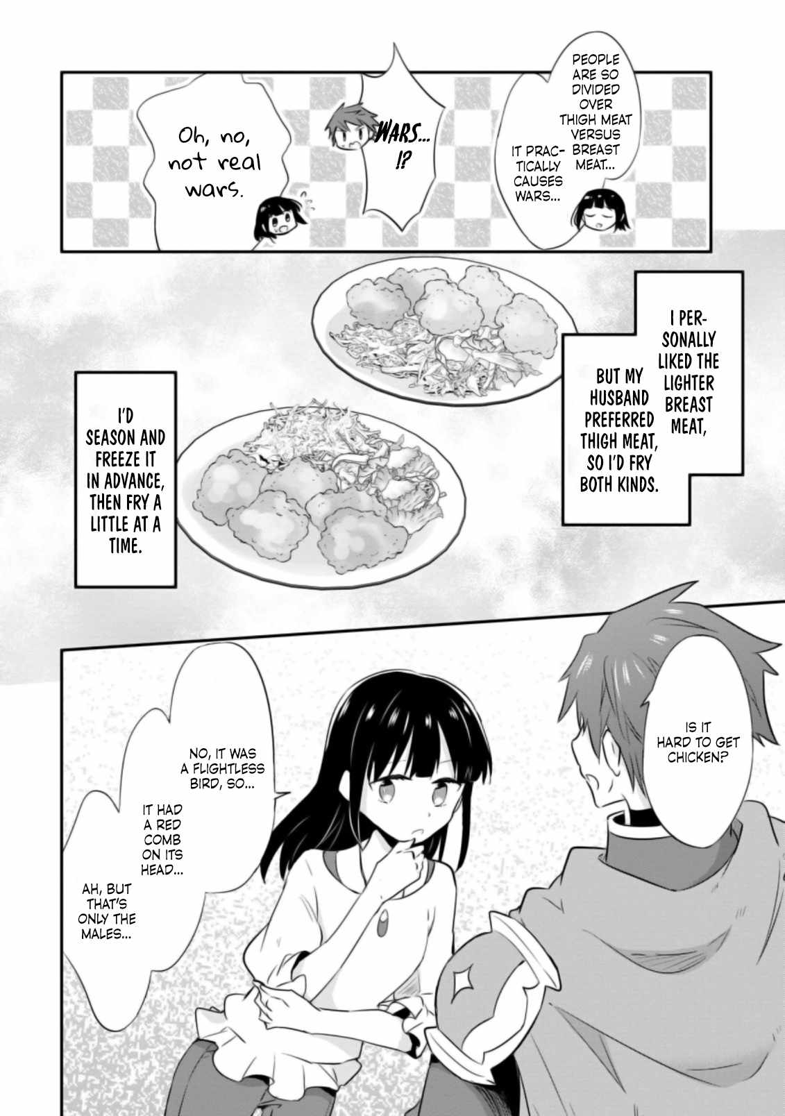 I decided to cook because the potion was soy sauce Ch.20 p3
