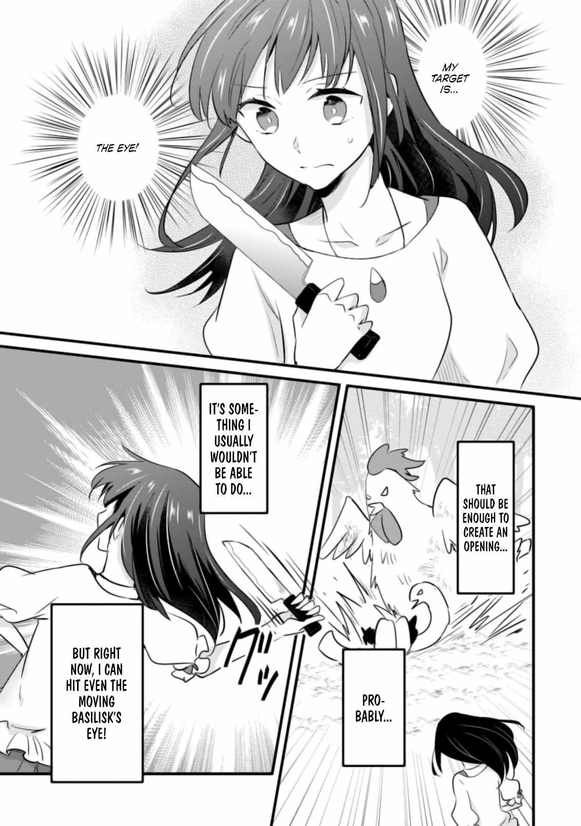 I decided to cook because the potion was soy sauce Ch.21 p13