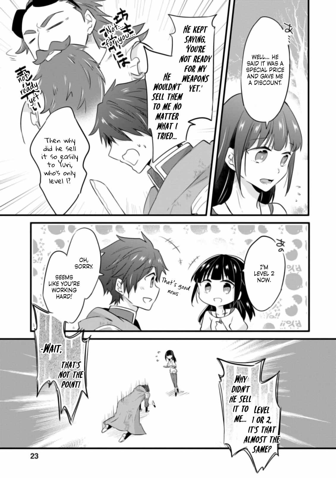 I decided to cook because the potion was soy sauce Ch.21 p20
