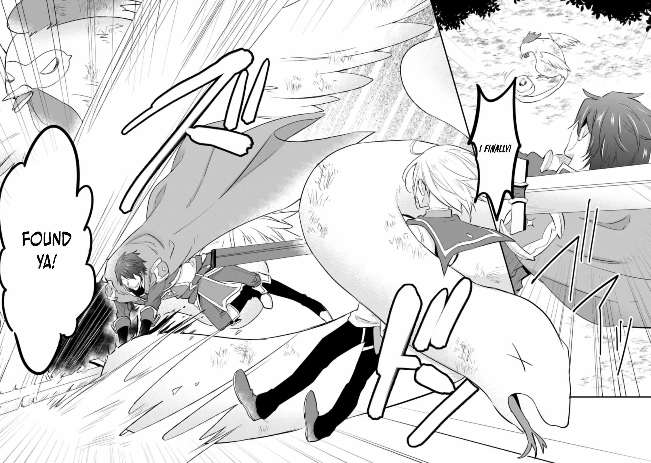 I decided to cook because the potion was soy sauce Ch.21 p5