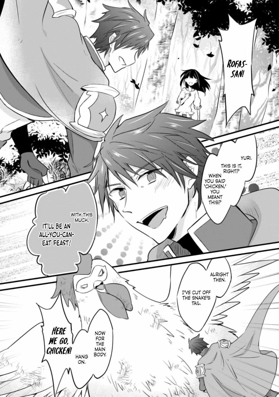 I decided to cook because the potion was soy sauce Ch.21 p6
