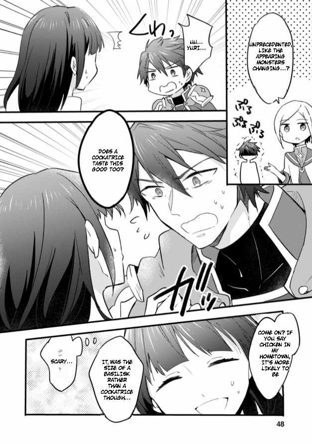 I decided to cook because the potion was soy sauce Ch.22 p17