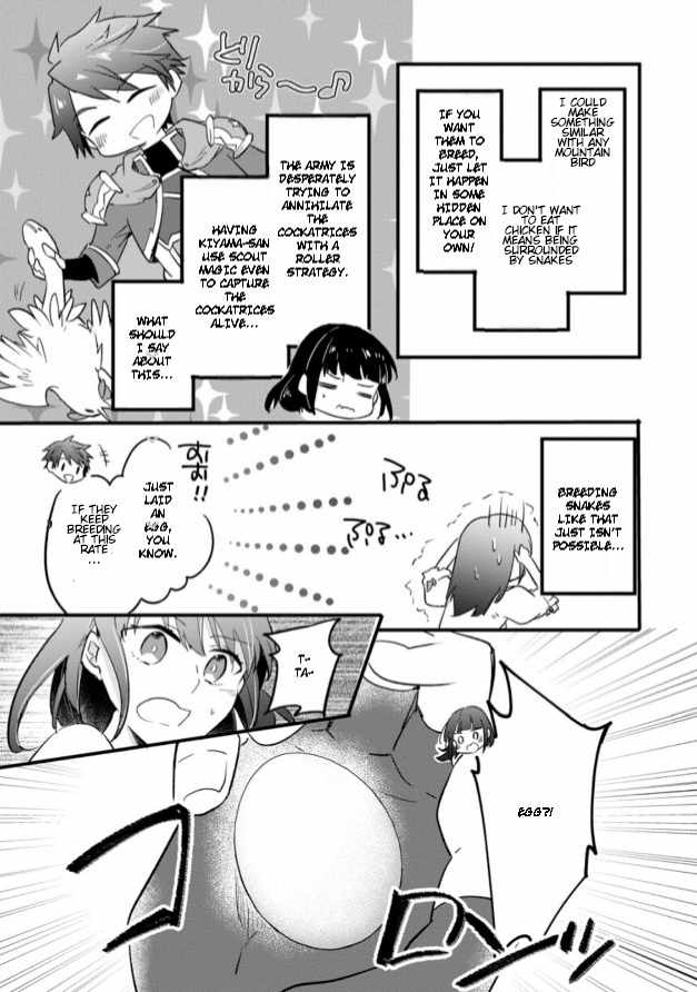 I decided to cook because the potion was soy sauce Ch.22 p20
