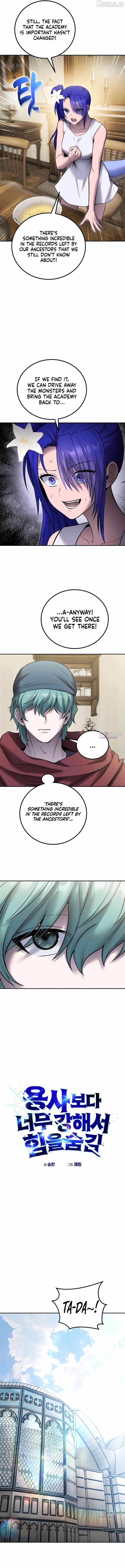 I was more overpowered than the hero, so I hid my power! Ch.121 p3