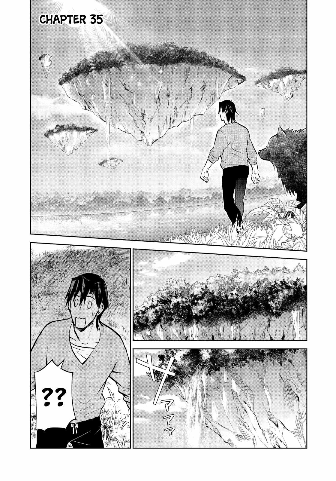 Isekai ni Otosareta… Jouka wa Kihon! Ch.35 p1