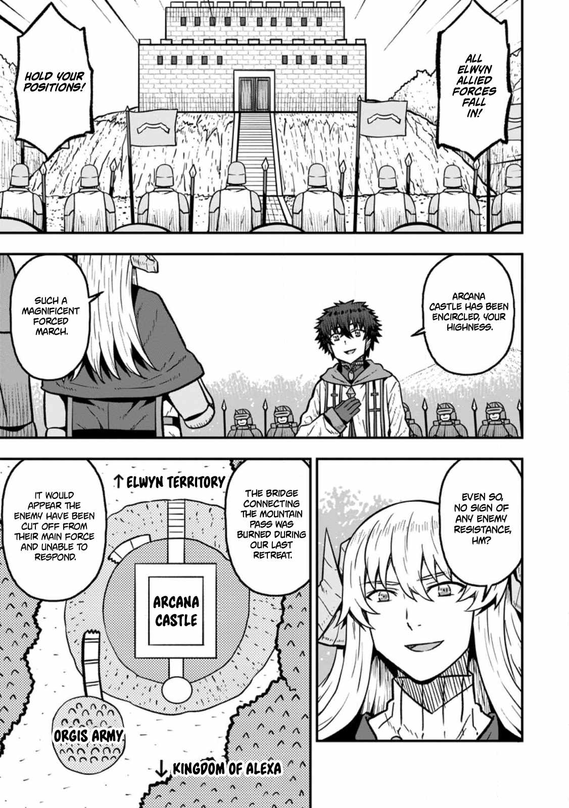 Isekai Saikyou no Yome desu ga, Yoru no Tatakai wa Ore no Hou ga Tsuyoi You desu ~Chiryaku o Ikashite Nariagaru Harem Senki~ Ch.31 p1