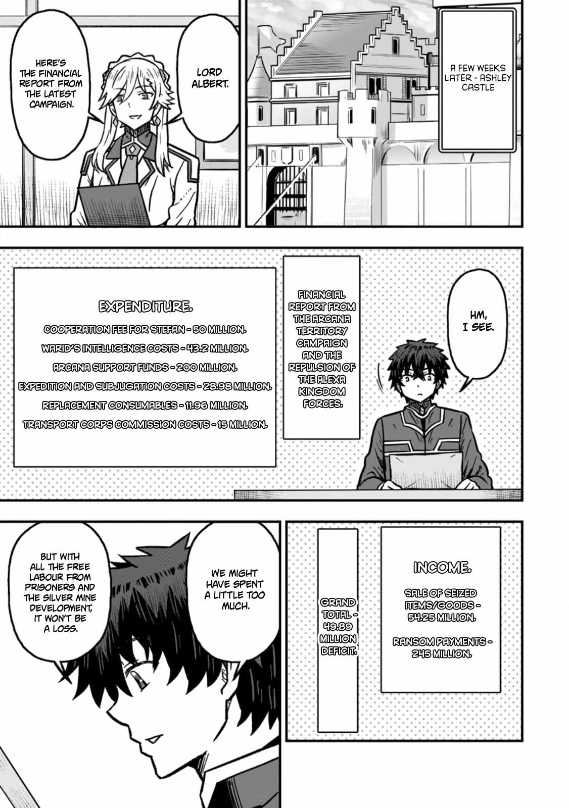 Isekai Saikyou no Yome desu ga, Yoru no Tatakai wa Ore no Hou ga Tsuyoi You desu ~Chiryaku o Ikashite Nariagaru Harem Senki~ Ch.31 p21