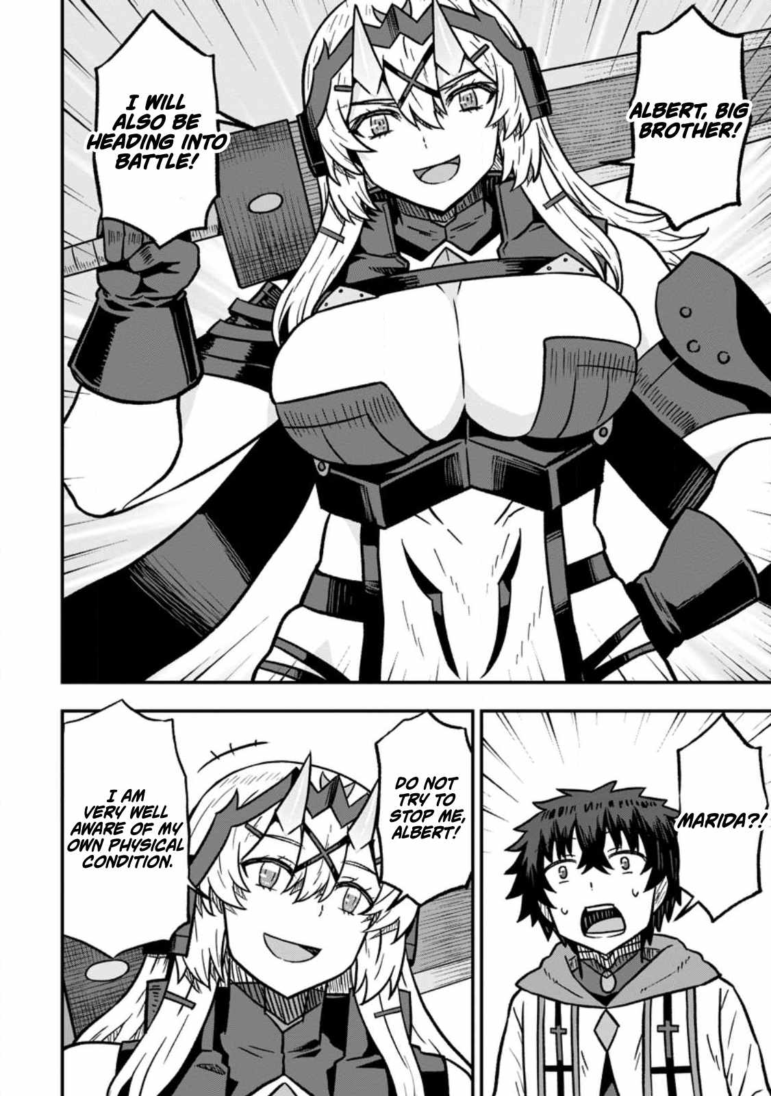 Isekai Saikyou no Yome desu ga, Yoru no Tatakai wa Ore no Hou ga Tsuyoi You desu ~Chiryaku o Ikashite Nariagaru Harem Senki~ Ch.31 p10