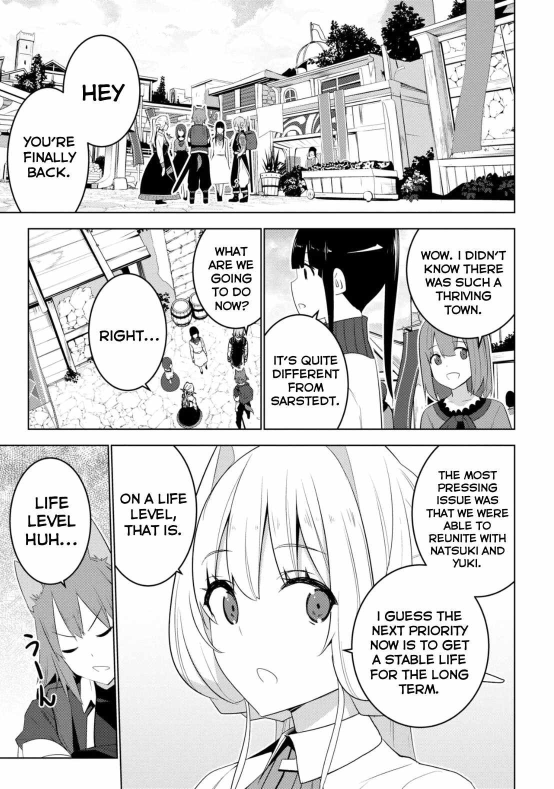 Isekai Teni, Jirai Tsuki. Ch.17 p1