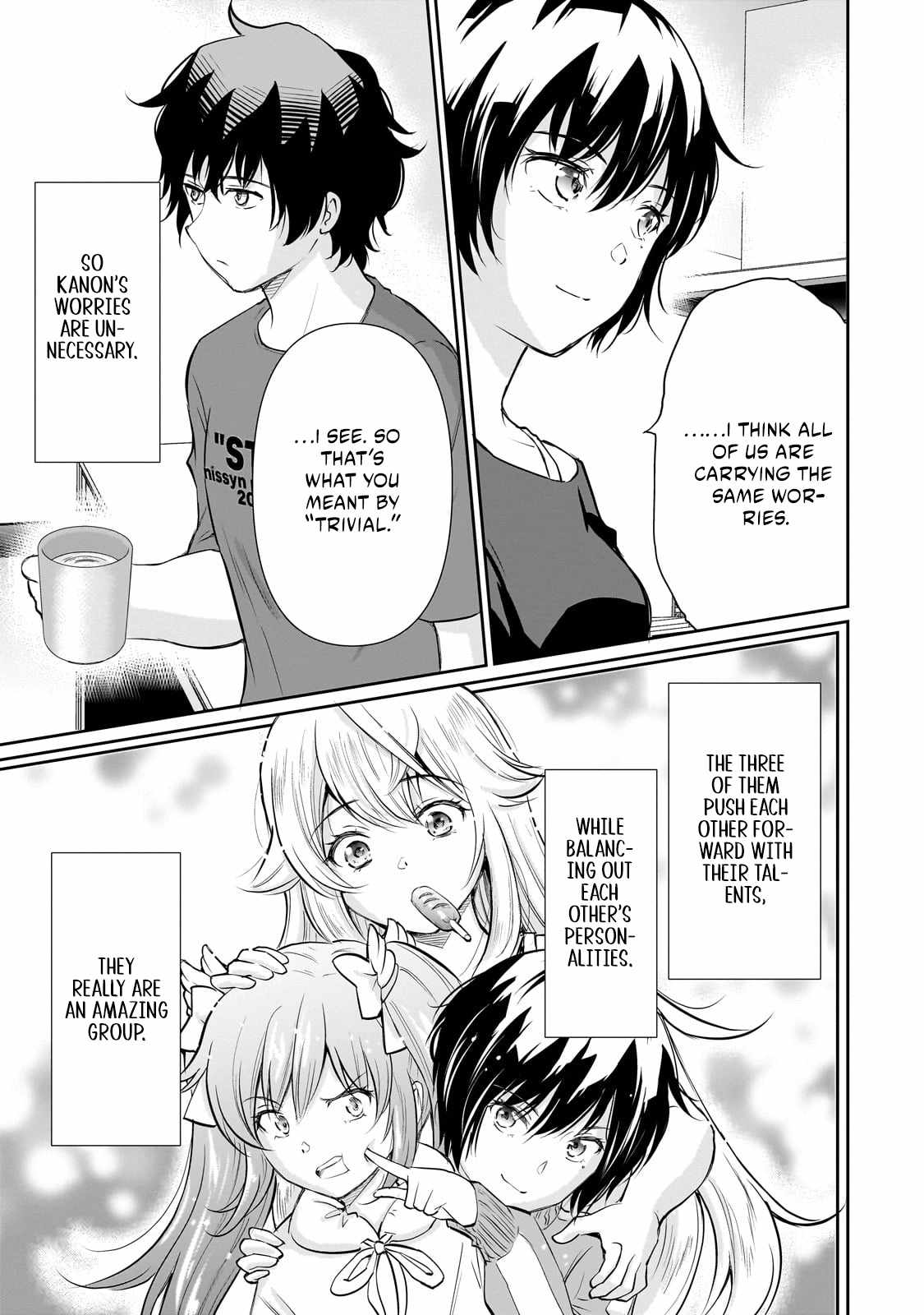 Isshou Hatarakitakunai Ore ga Classmate no Daininki Idol ni Natsukaretara Ch.24 p13