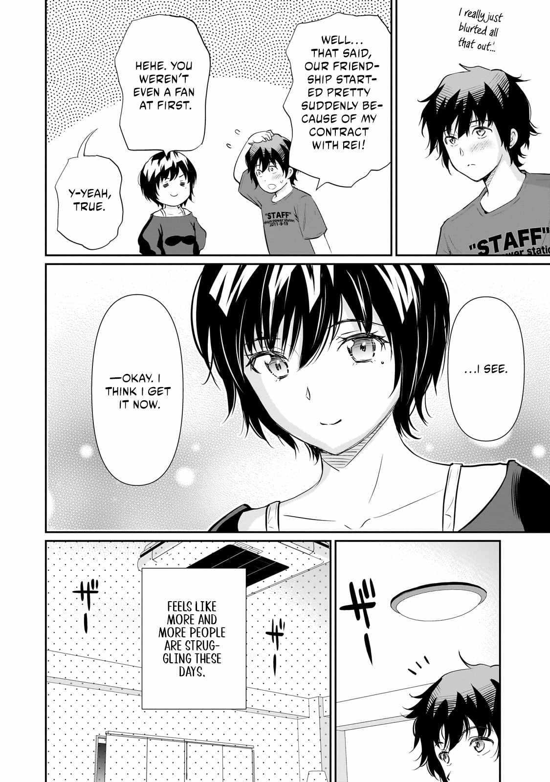 Isshou Hatarakitakunai Ore ga Classmate no Daininki Idol ni Natsukaretara Ch.24 p22