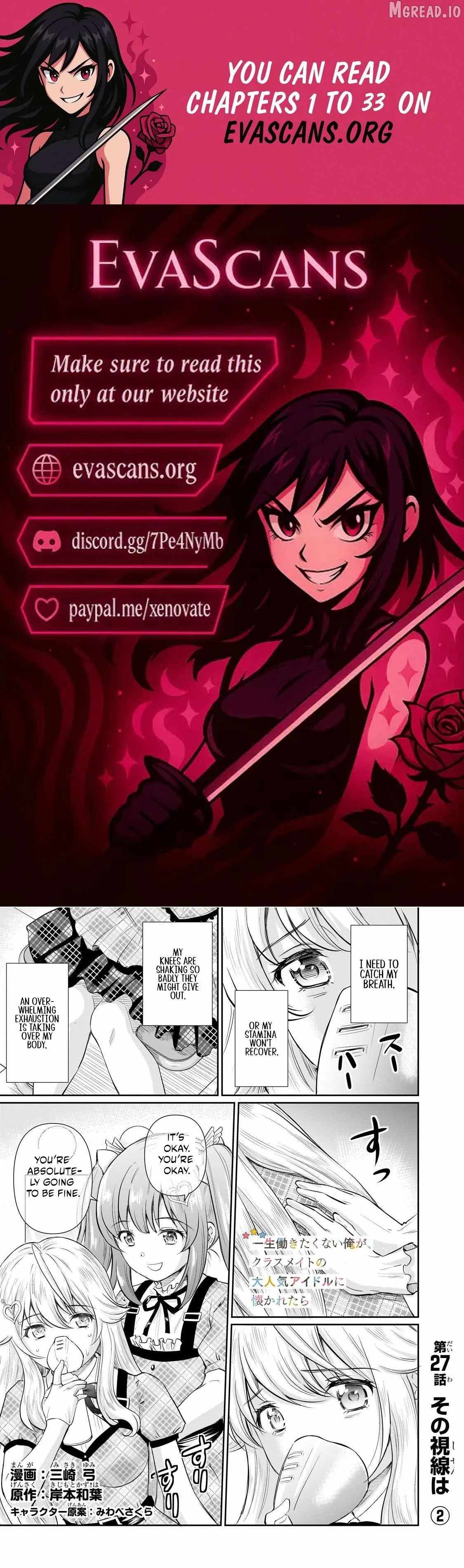 Isshou Hatarakitakunai Ore ga Classmate no Daininki Idol ni Natsukaretara Ch.27 p1