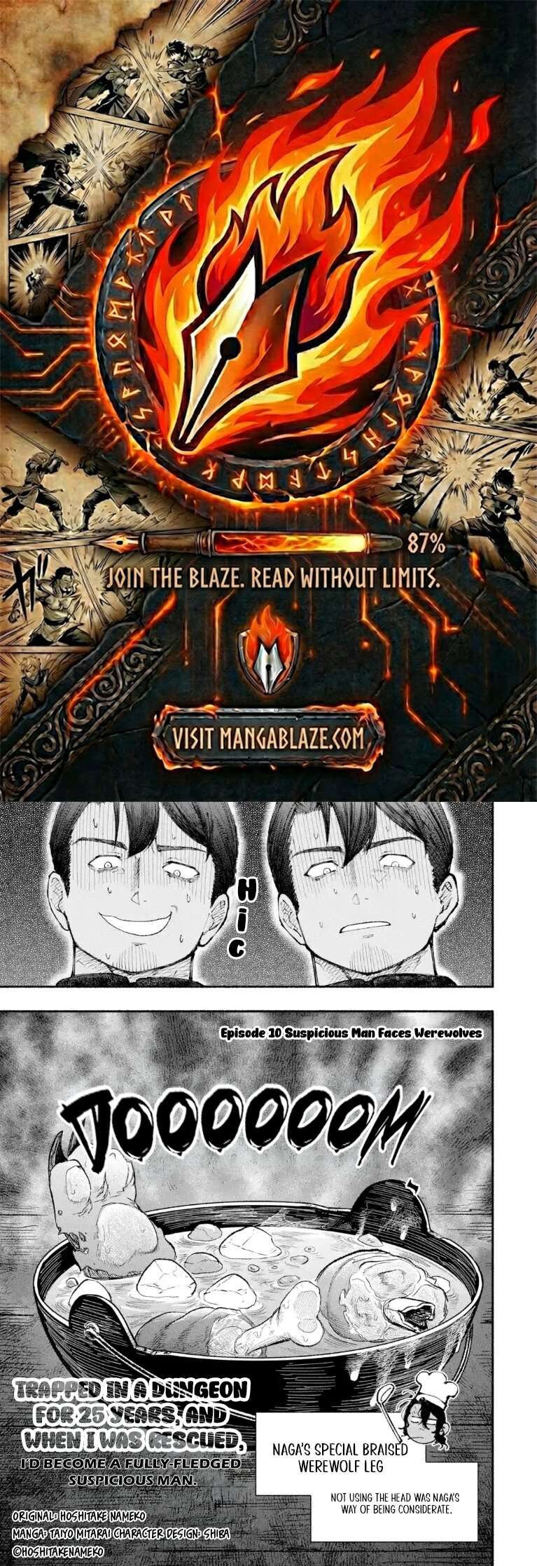 Dungeon ni Tojikomerarete 25-nen. Kyuushutsu sareta Toki ni wa Rippa na Fushinsha ni Natteita Ch.10.1 p1