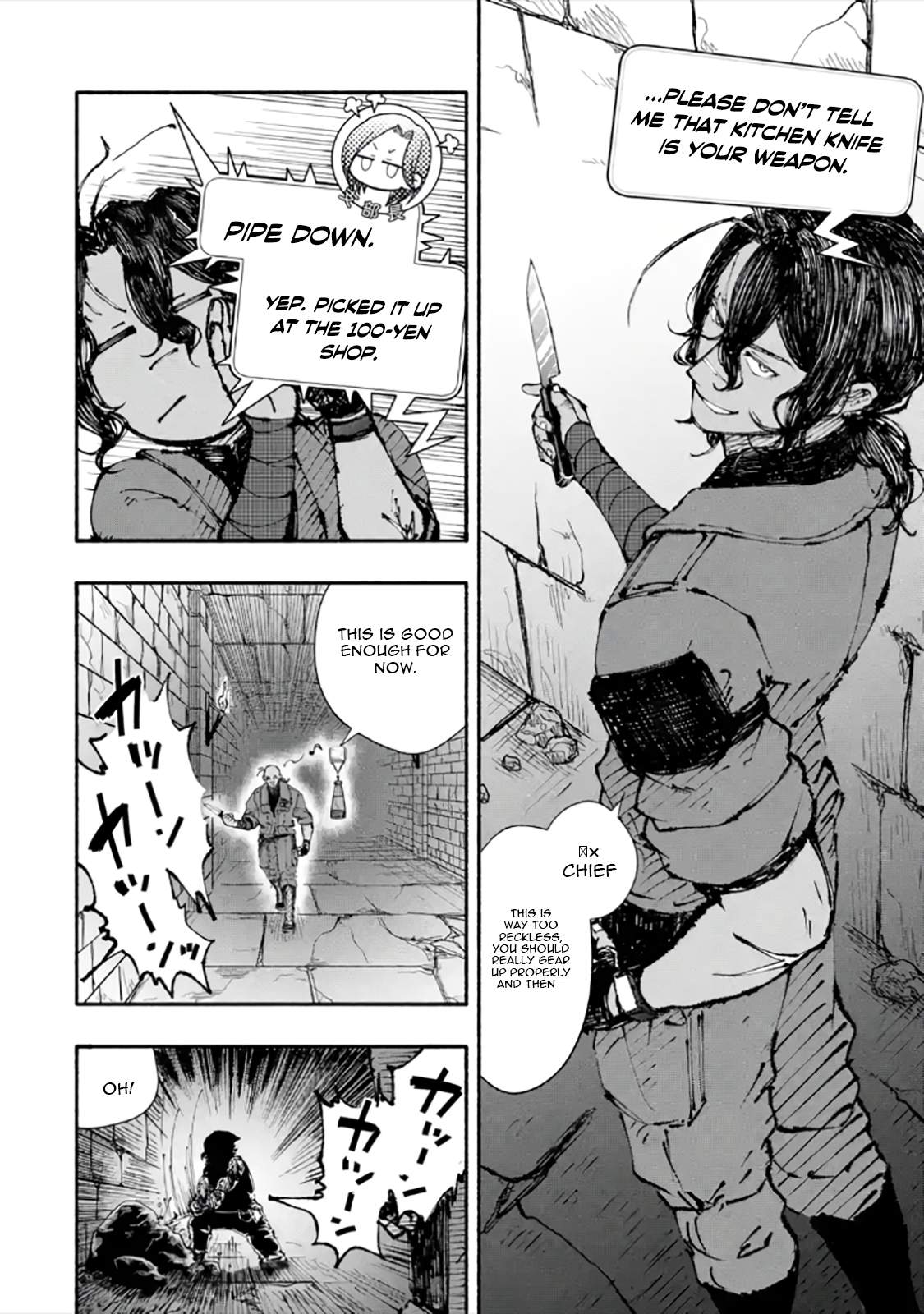 Dungeon ni Tojikomerarete 25-nen. Kyuushutsu sareta Toki ni wa Rippa na Fushinsha ni Natteita Ch.4-1 p11