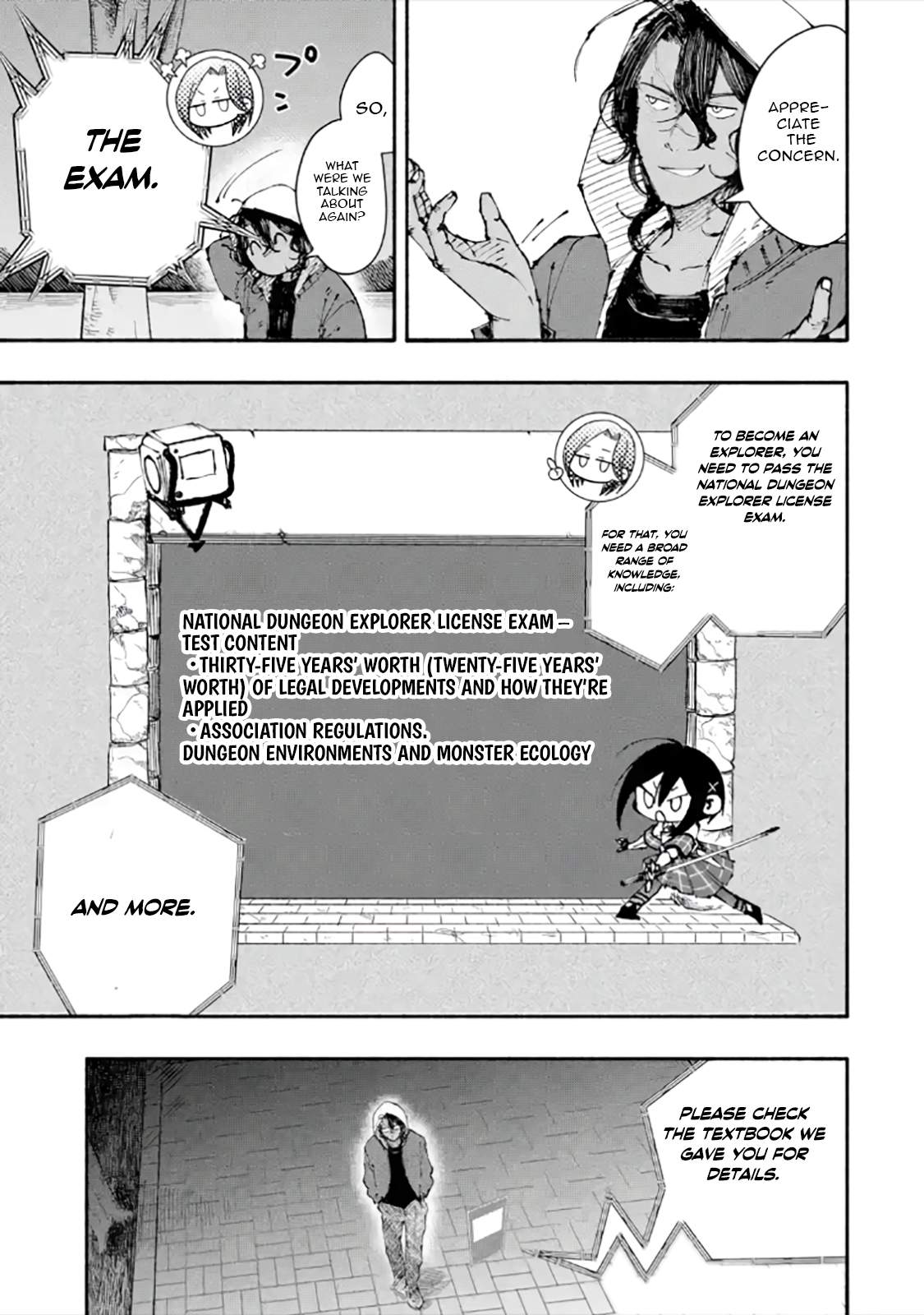 Dungeon ni Tojikomerarete 25-nen. Kyuushutsu sareta Toki ni wa Rippa na Fushinsha ni Natteita Ch.4-1 p4