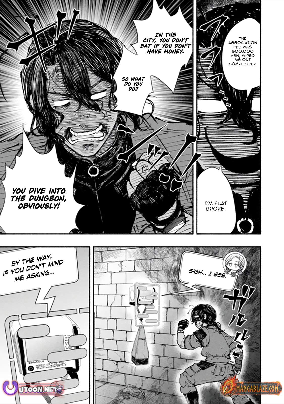 Dungeon ni Tojikomerarete 25-nen. Kyuushutsu sareta Toki ni wa Rippa na Fushinsha ni Natteita Ch.4-1 p10