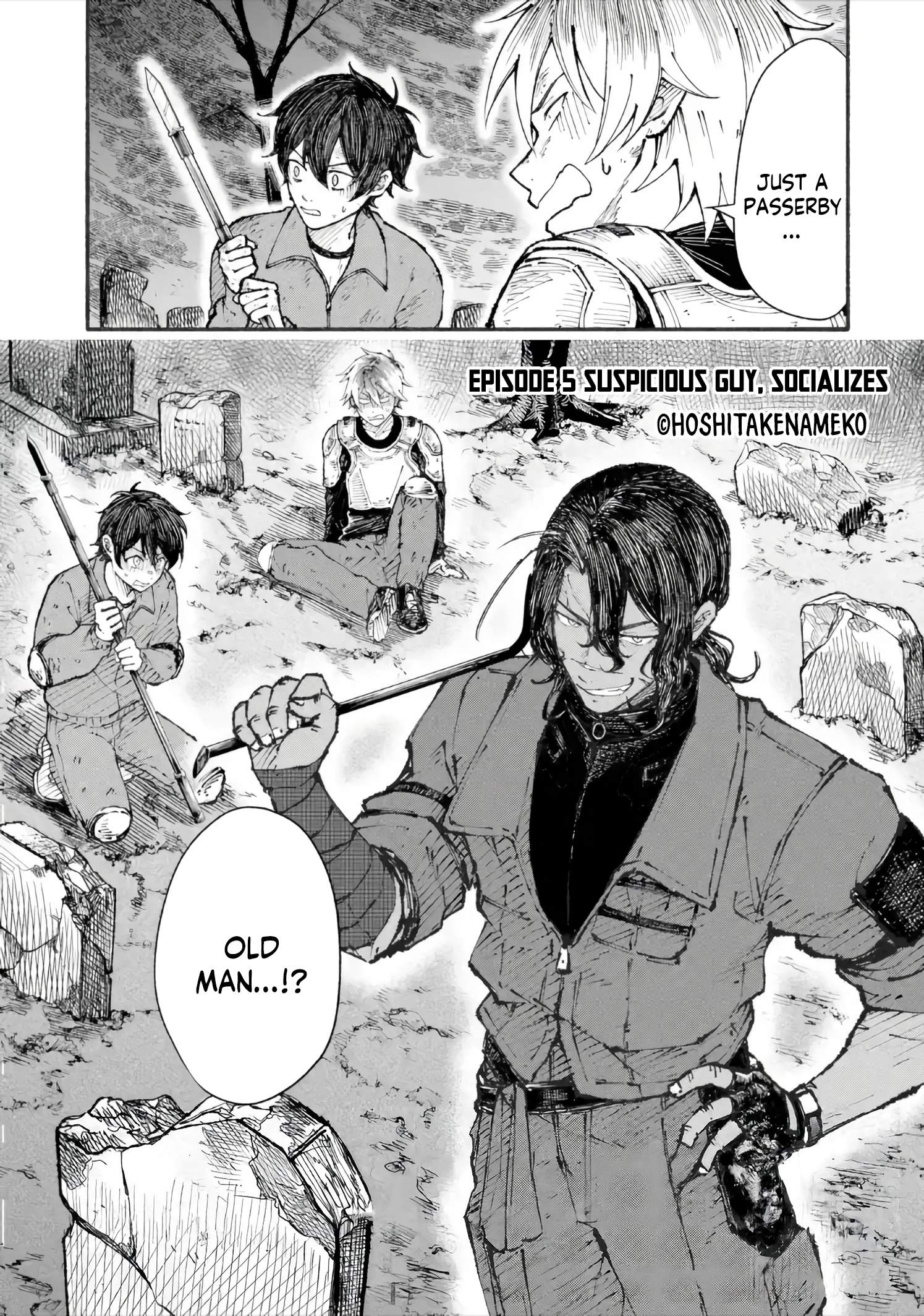 Dungeon ni Tojikomerarete 25-nen. Kyuushutsu sareta Toki ni wa Rippa na Fushinsha ni Natteita Ch.5-1 p2