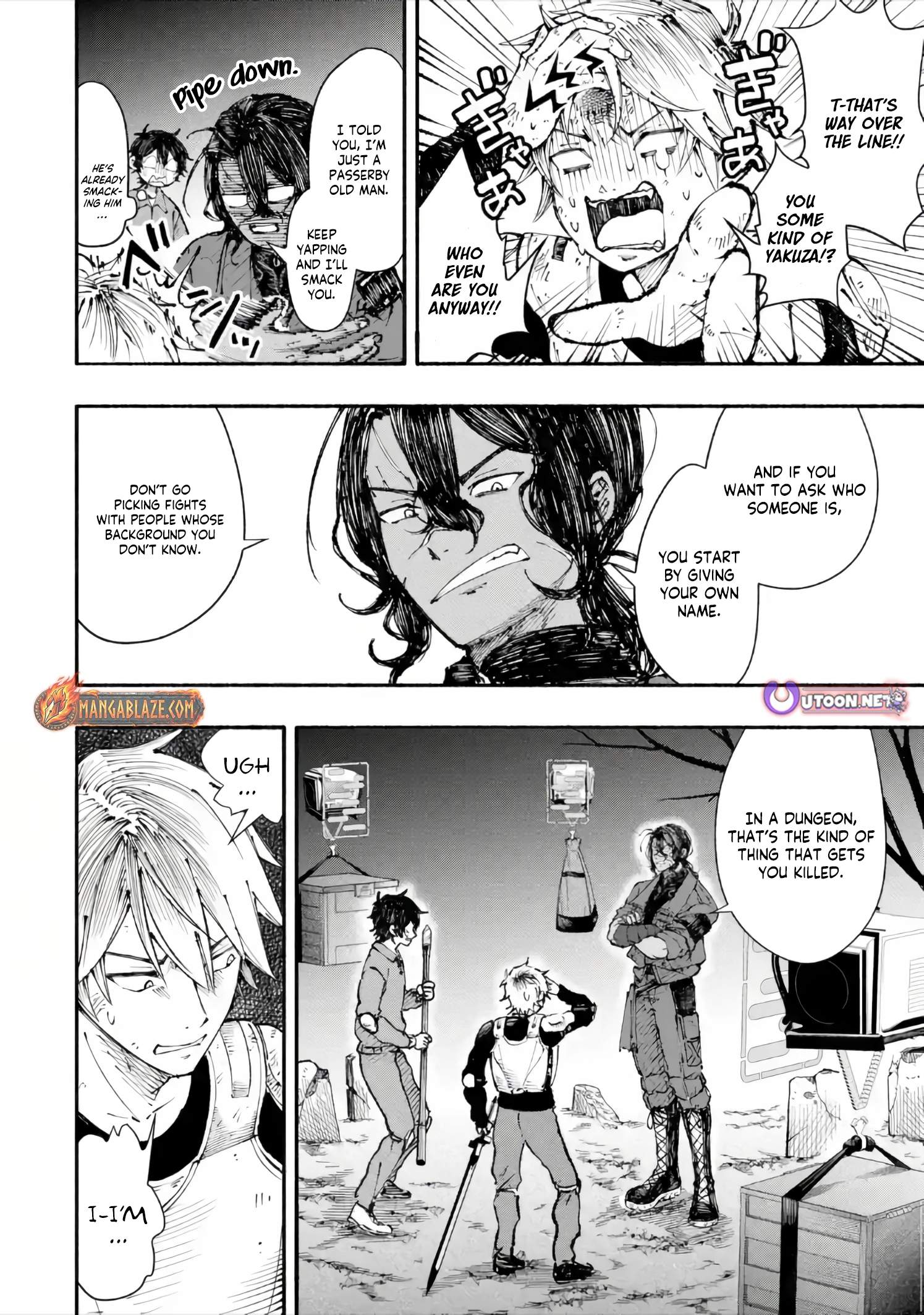 Dungeon ni Tojikomerarete 25-nen. Kyuushutsu sareta Toki ni wa Rippa na Fushinsha ni Natteita Ch.5-2 p4