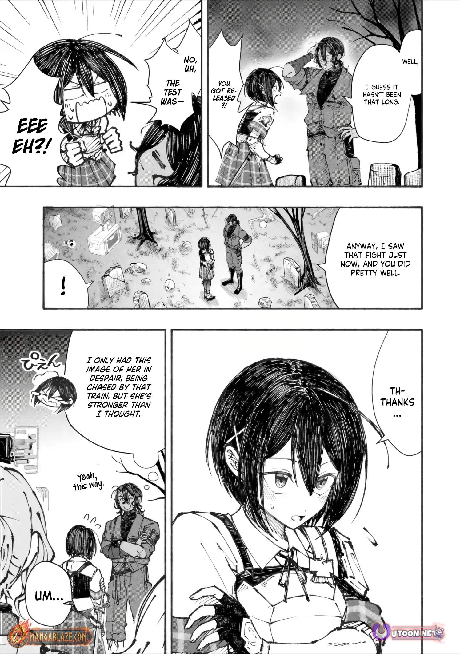 Dungeon ni Tojikomerarete 25-nen. Kyuushutsu sareta Toki ni wa Rippa na Fushinsha ni Natteita Ch.5-2 p7