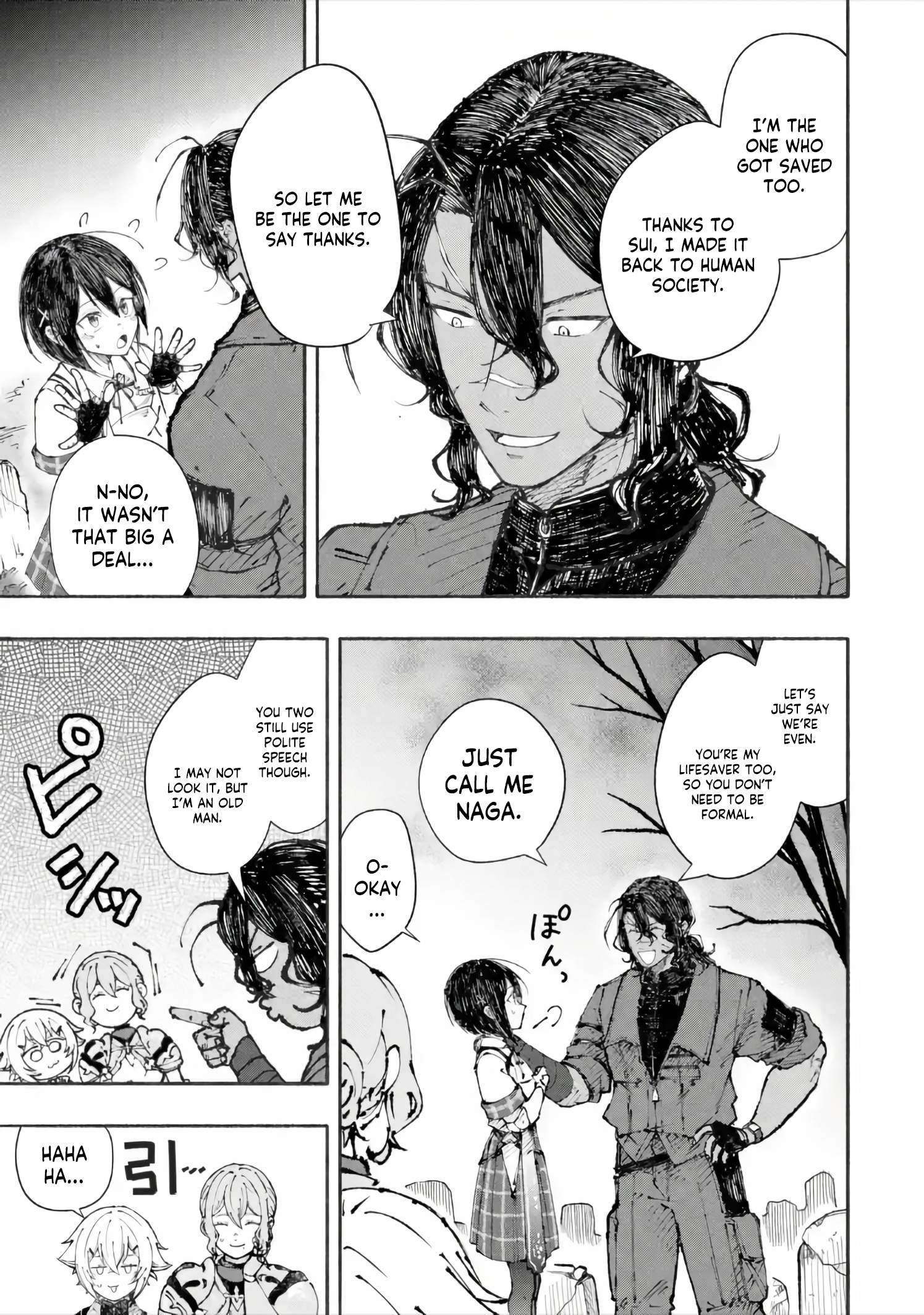 Dungeon ni Tojikomerarete 25-nen. Kyuushutsu sareta Toki ni wa Rippa na Fushinsha ni Natteita Ch.5-2 p9