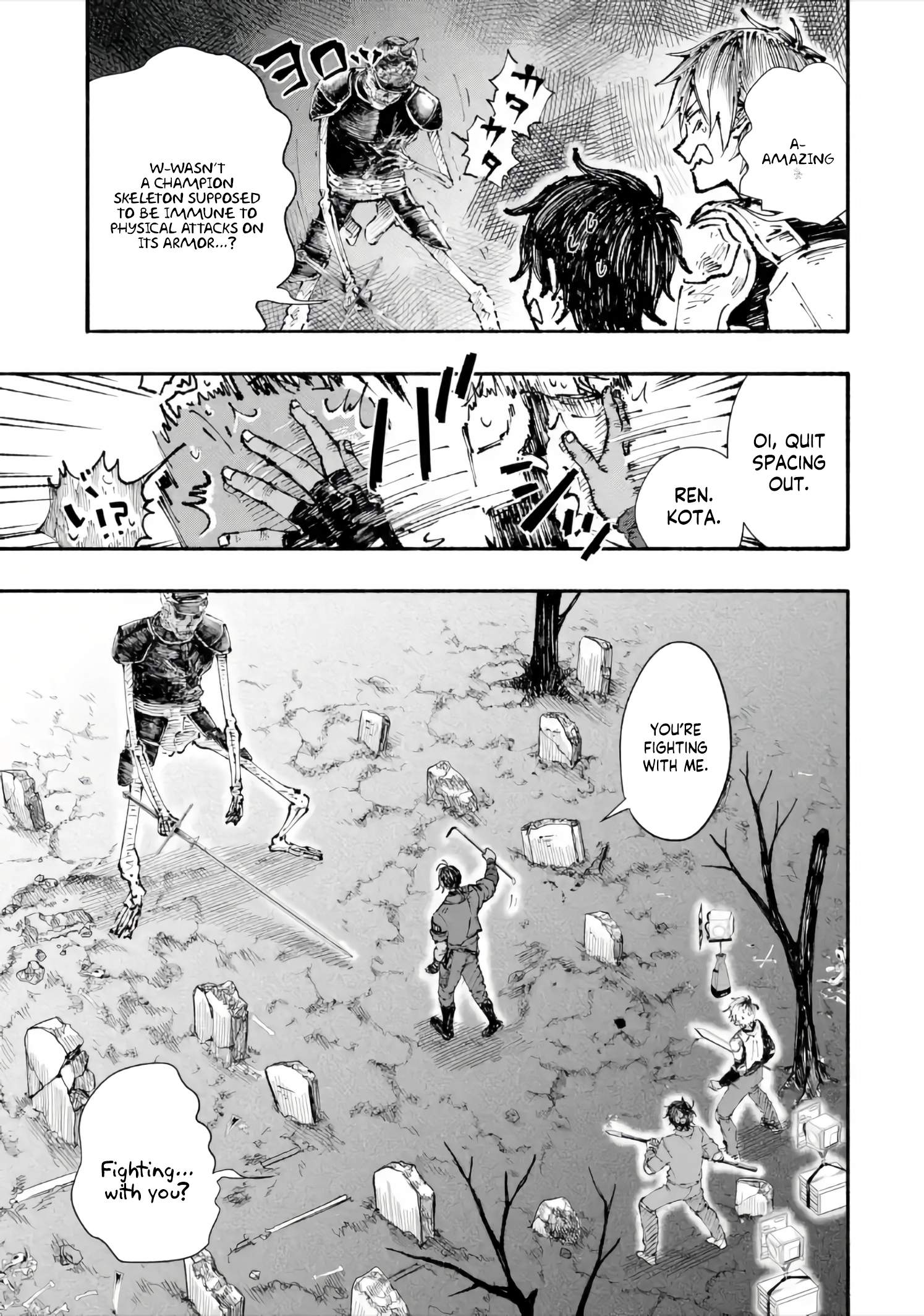 Dungeon ni Tojikomerarete 25-nen. Kyuushutsu sareta Toki ni wa Rippa na Fushinsha ni Natteita Ch.5-3 p11
