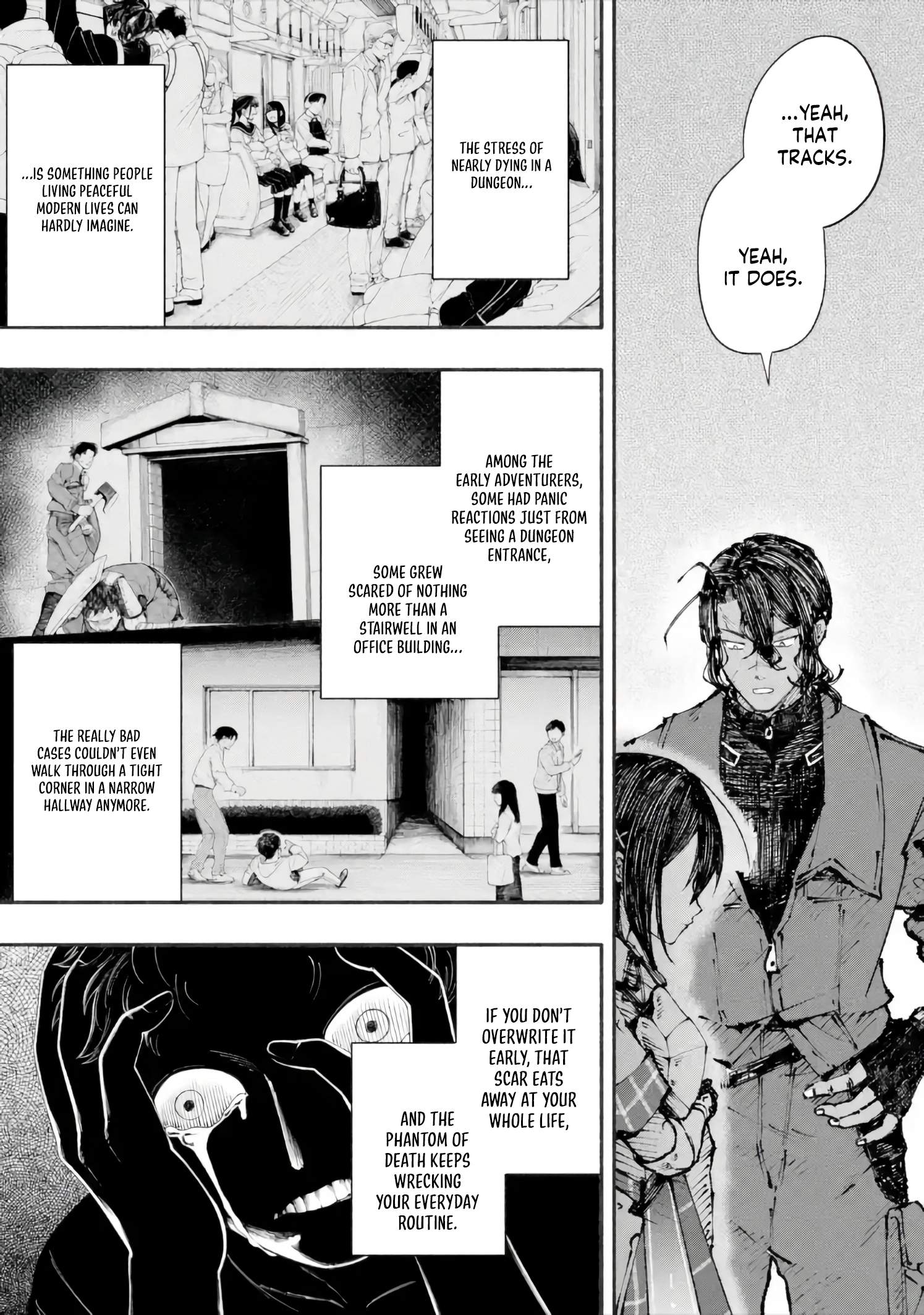 Dungeon ni Tojikomerarete 25-nen. Kyuushutsu sareta Toki ni wa Rippa na Fushinsha ni Natteita Ch.5-3 p3