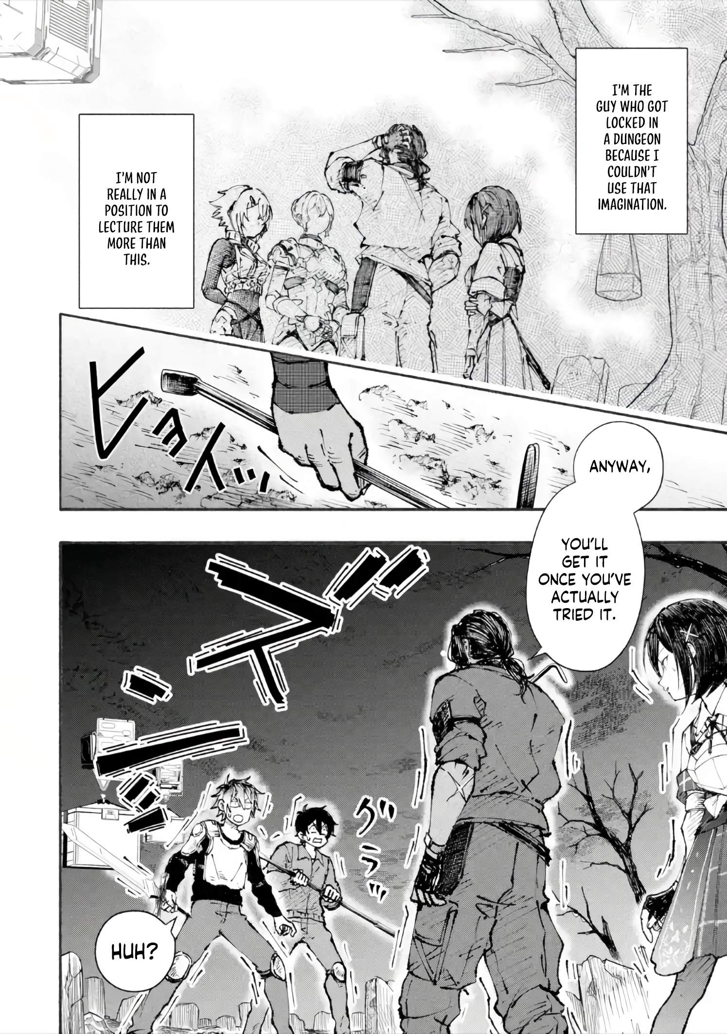 Dungeon ni Tojikomerarete 25-nen. Kyuushutsu sareta Toki ni wa Rippa na Fushinsha ni Natteita Ch.5-3 p8