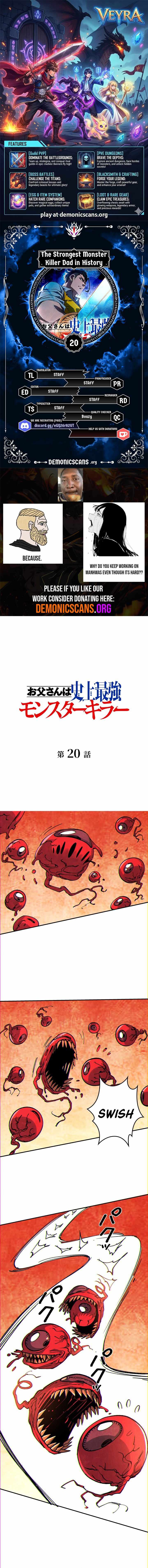 The Strongest Monster Killer Dad in History Ch.20 p1