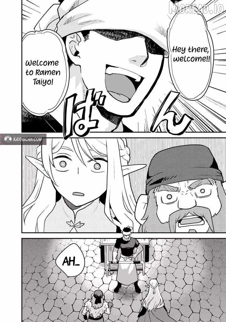 Isekai Ramen Yatai Elf no Shokutsuu wa Ramen ga Tabetai Ch.3 p12