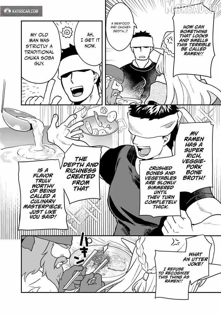 Isekai Ramen Yatai Elf no Shokutsuu wa Ramen ga Tabetai Ch.4 p14