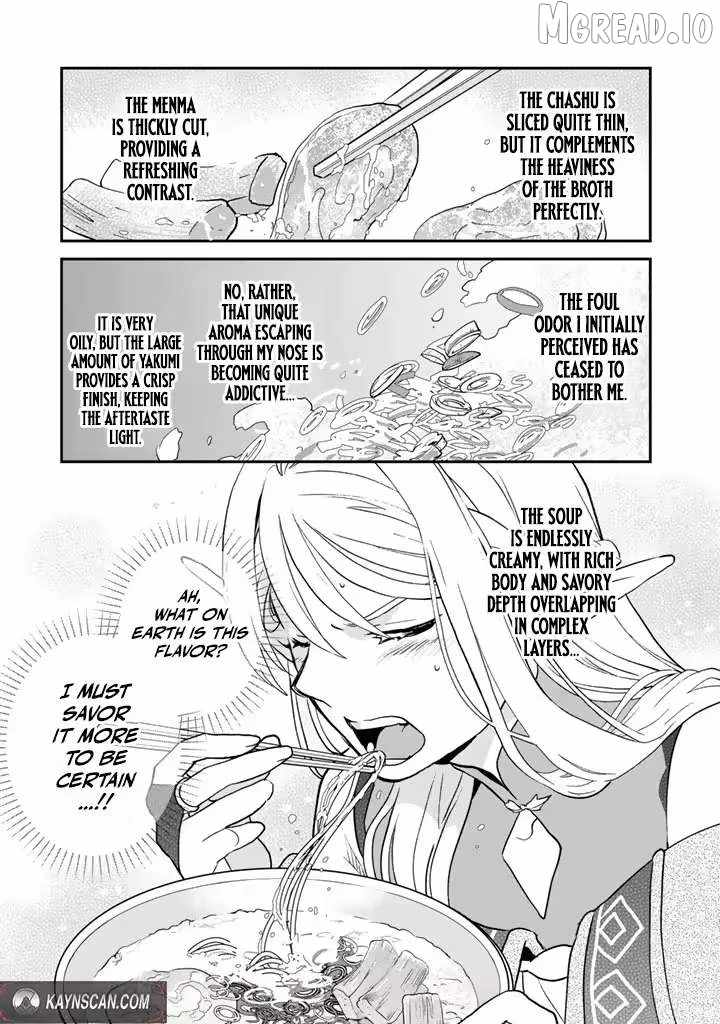Isekai Ramen Yatai Elf no Shokutsuu wa Ramen ga Tabetai Ch.5 p7