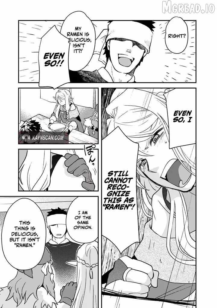 Isekai Ramen Yatai Elf no Shokutsuu wa Ramen ga Tabetai Ch.5 p9