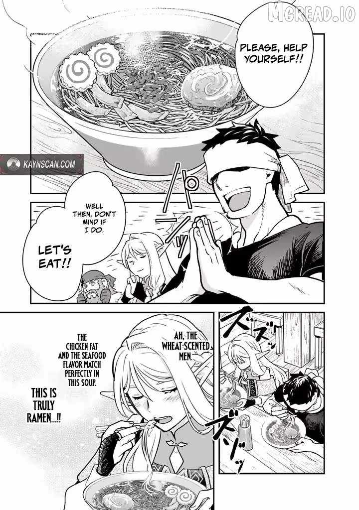 Isekai Ramen Yatai Elf no Shokutsuu wa Ramen ga Tabetai Ch.6 p9