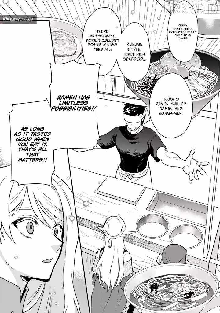Isekai Ramen Yatai Elf no Shokutsuu wa Ramen ga Tabetai Ch.7 p11