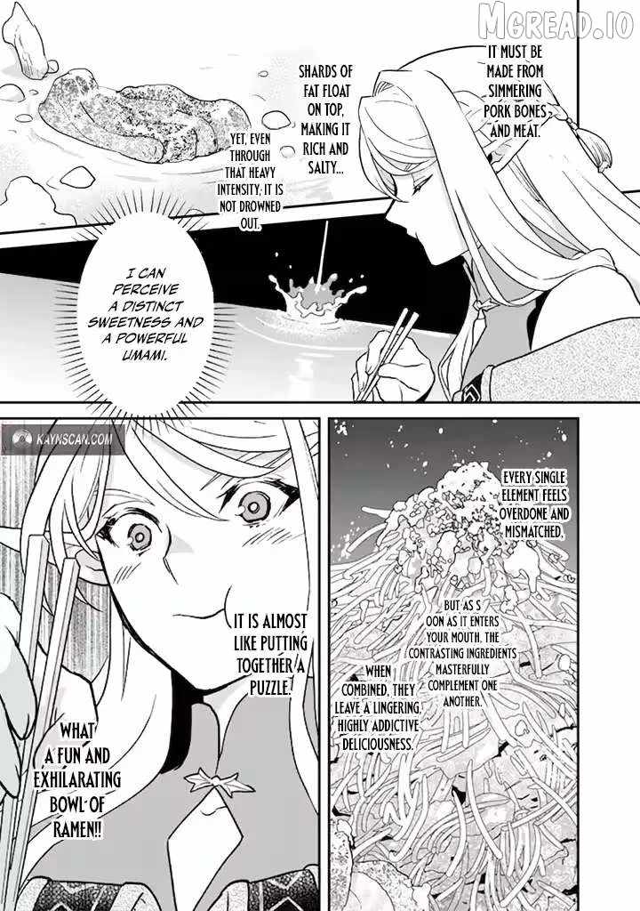 Isekai Ramen Yatai Elf no Shokutsuu wa Ramen ga Tabetai Ch.8 p13