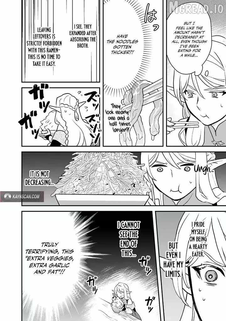 Isekai Ramen Yatai Elf no Shokutsuu wa Ramen ga Tabetai Ch.8 p14