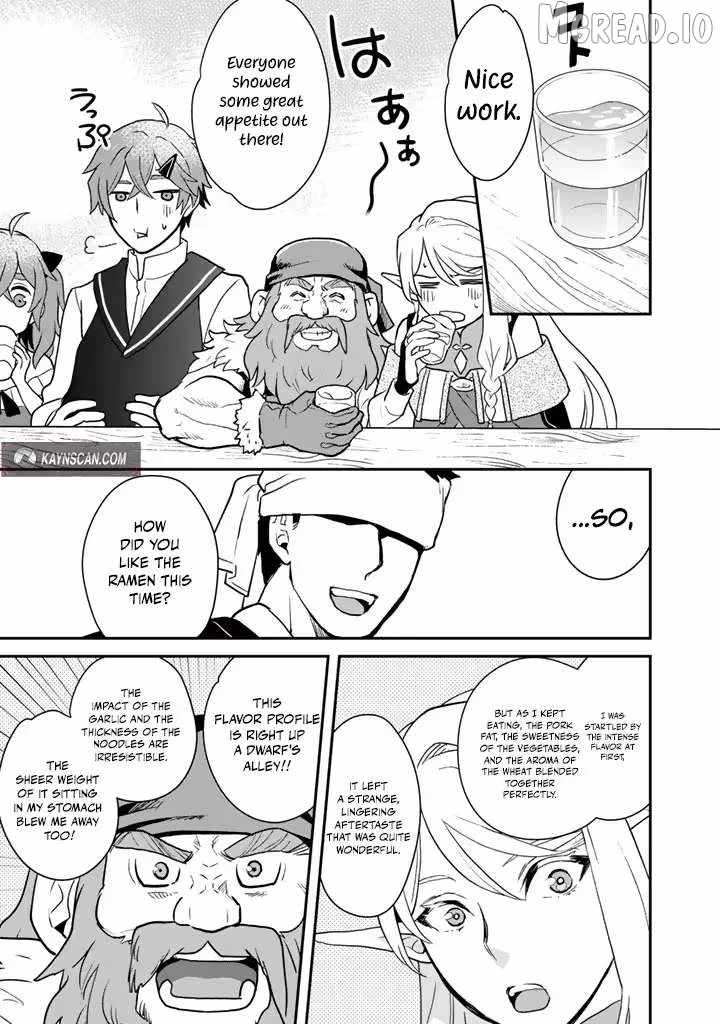 Isekai Ramen Yatai Elf no Shokutsuu wa Ramen ga Tabetai Ch.8 p15