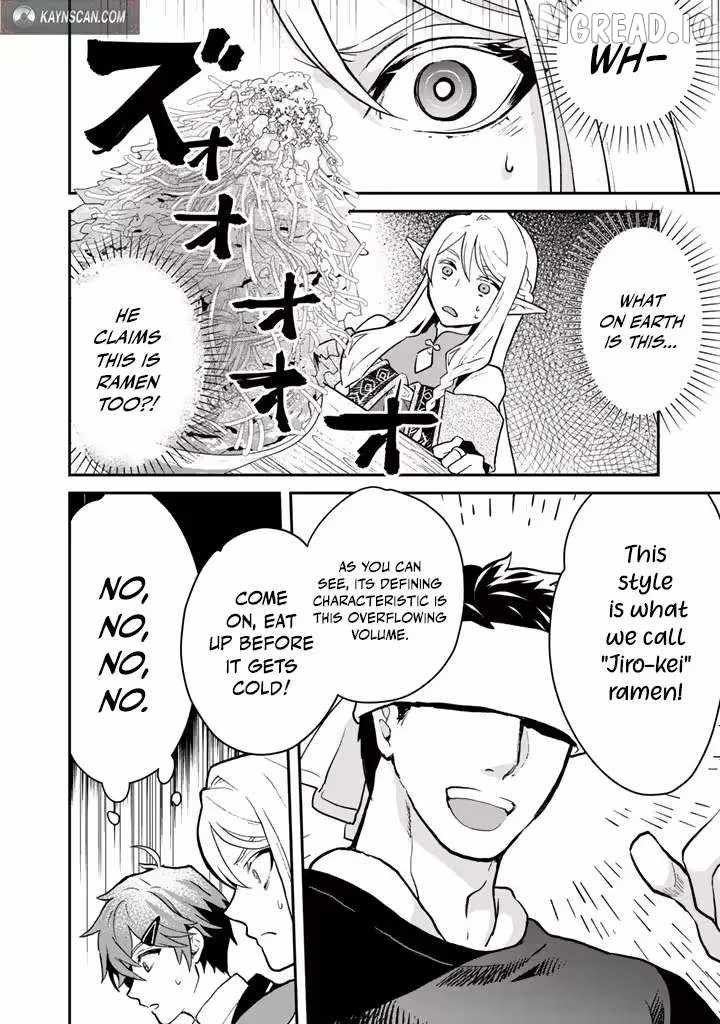 Isekai Ramen Yatai Elf no Shokutsuu wa Ramen ga Tabetai Ch.8 p4
