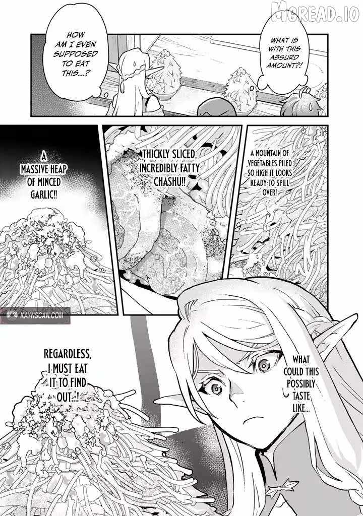 Isekai Ramen Yatai Elf no Shokutsuu wa Ramen ga Tabetai Ch.8 p5