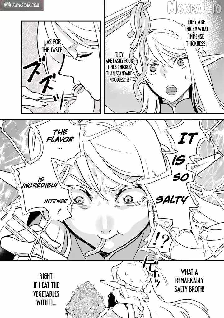 Isekai Ramen Yatai Elf no Shokutsuu wa Ramen ga Tabetai Ch.8 p8