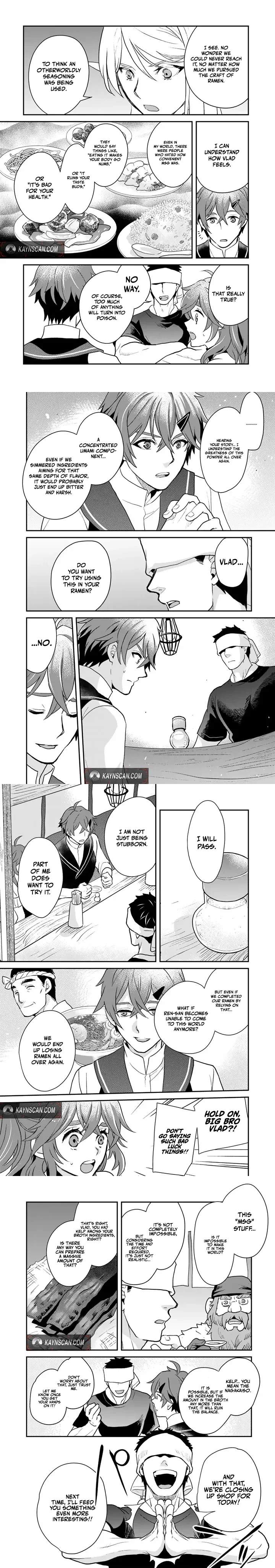 Isekai Ramen Yatai Elf no Shokutsuu wa Ramen ga Tabetai Ch.9 p2