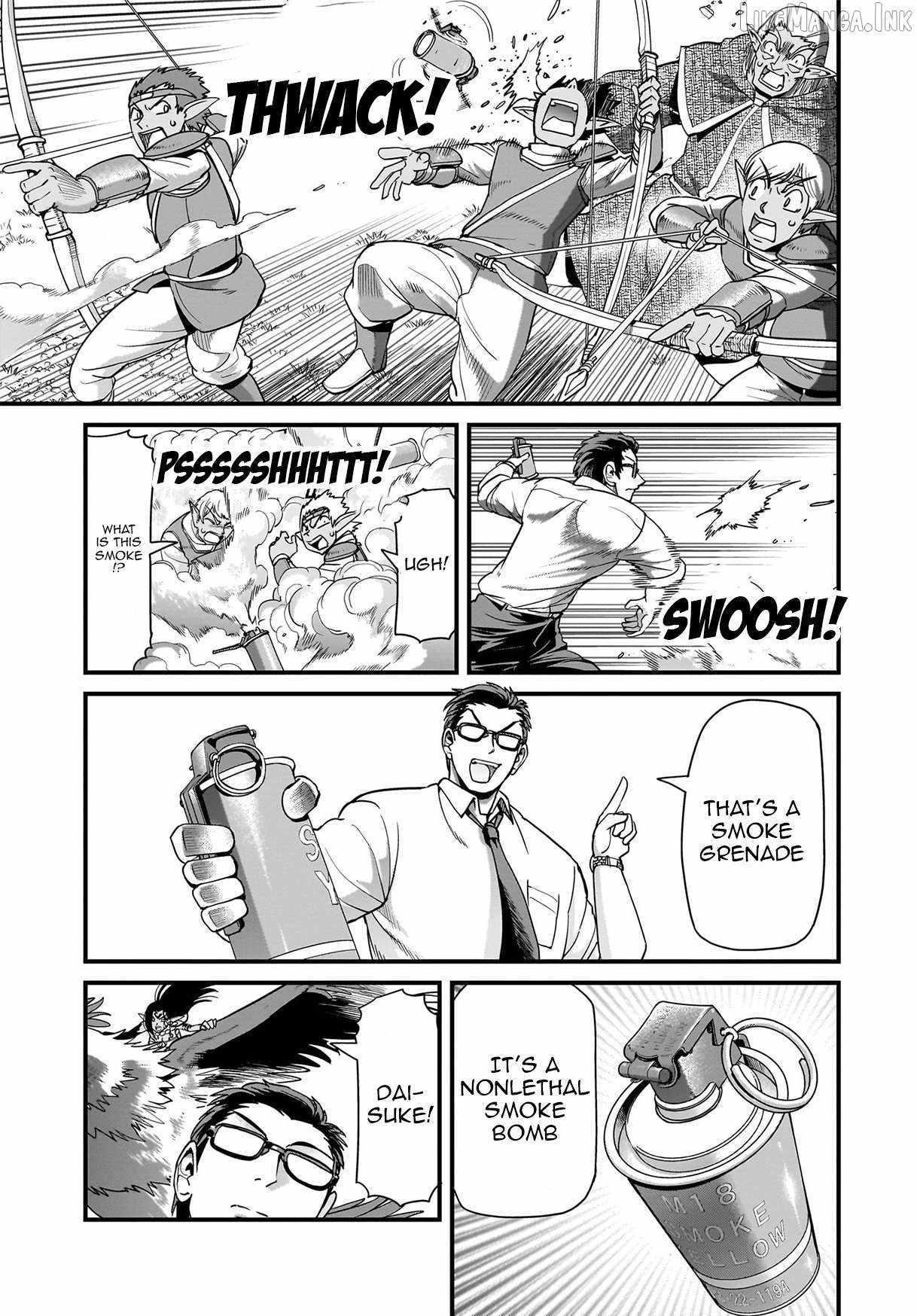 Isekai Shokan Ojisan No Ju Muso Life Sabage Suki Salary Man Ha Kaisha Owari Ni Isekai He Chokuki Suru Ch.80 p21
