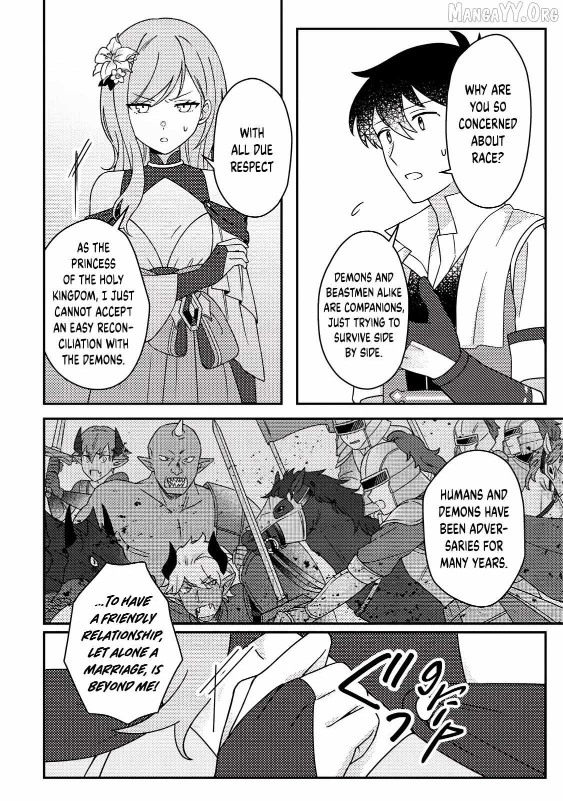 Revolution in production with the blessings of the gods - While living a leisurely, slow life in a corner of another world, somehow a diverse group of people gathered to form the strongest nation... Ch.31-1 p9