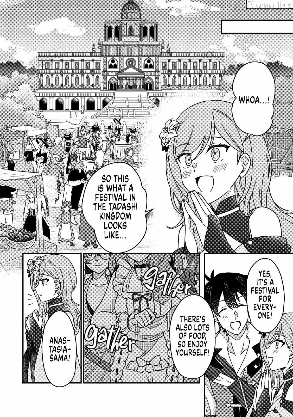 Revolution in production with the blessings of the gods - While living a leisurely, slow life in a corner of another world, somehow a diverse group of people gathered to form the strongest nation... Ch.33-1 p11