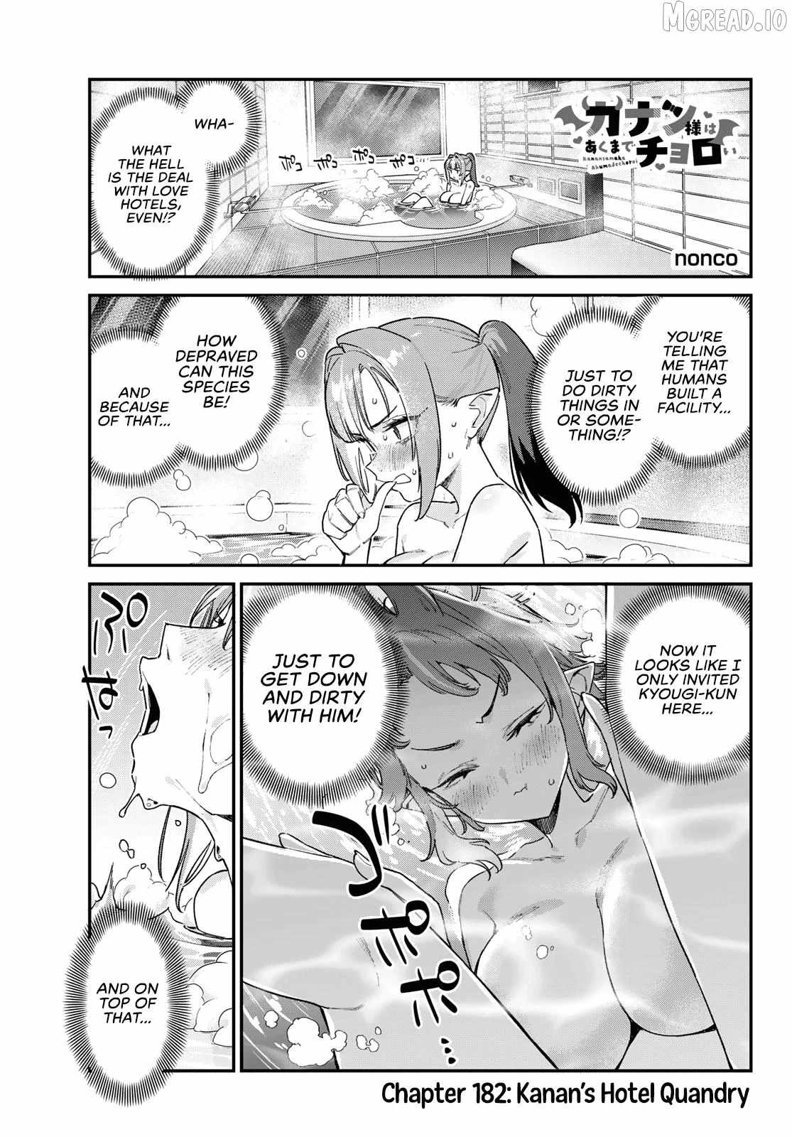 Kanan-sama wa Akumade Choroi Ch.182 p2