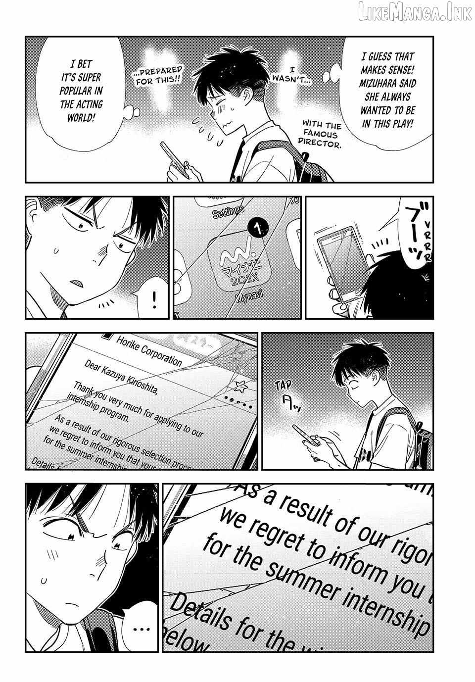 Kanojo, Okarishimasu Ch.431 p10