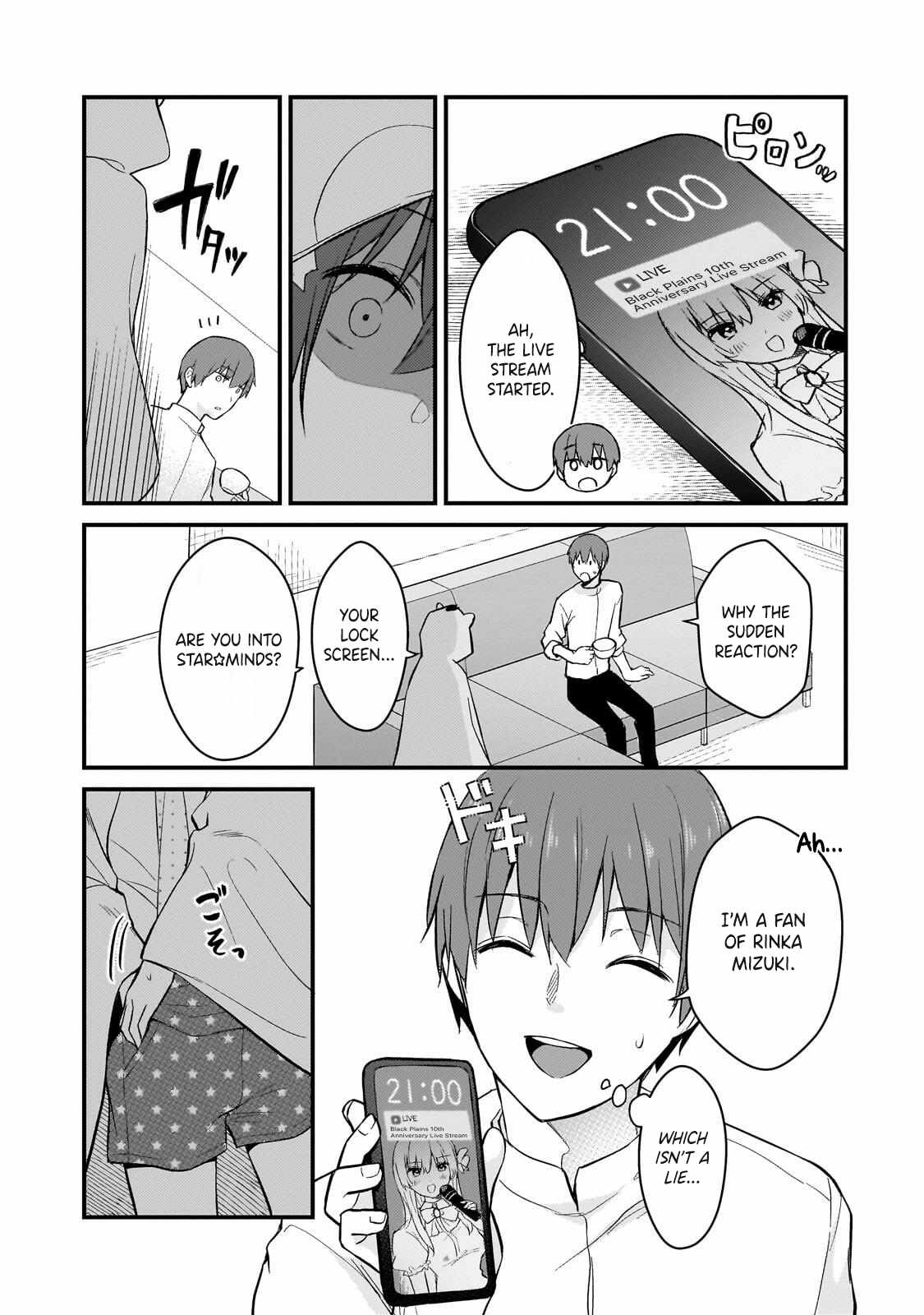 Netoge no Yome ga Ninki Idol datta ken ~Cool-kei no kanojo wa genjitsu demo yome no tsumori de iru~ Ch.45 p15