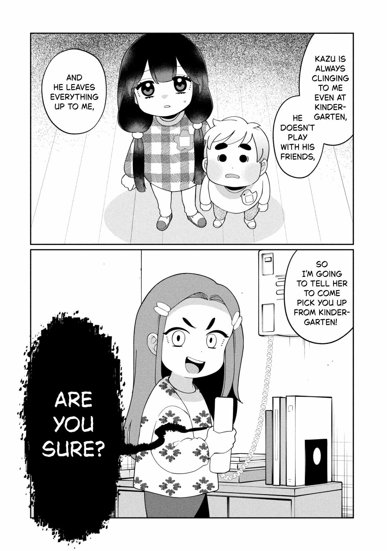 Kaya-chan wa kowakunai Ch.48 p12