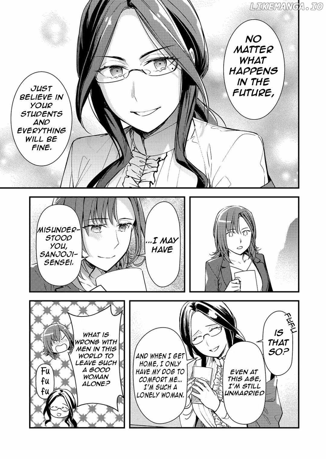 The Girls Who Traumatized Me Keep Glancing at Me, but Alas, It’s Too Late Ch.22 p12