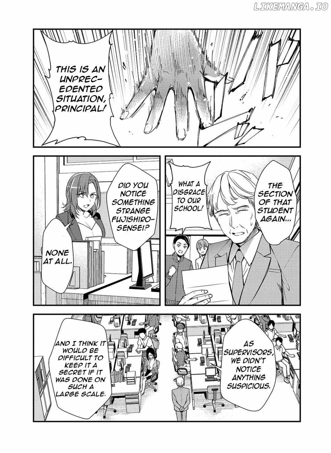 The Girls Who Traumatized Me Keep Glancing at Me, but Alas, It’s Too Late Ch.22 p4